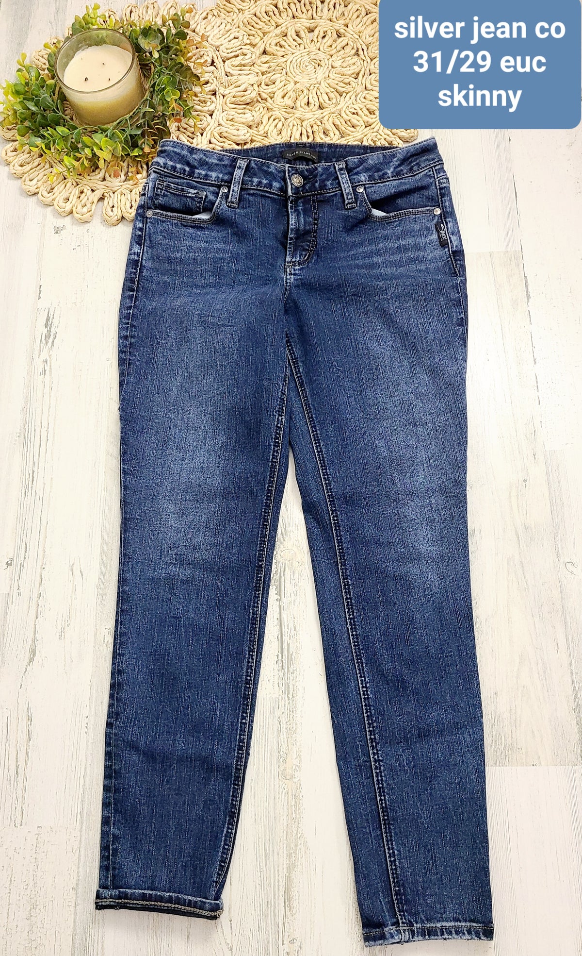 skinny silver jean co jeans