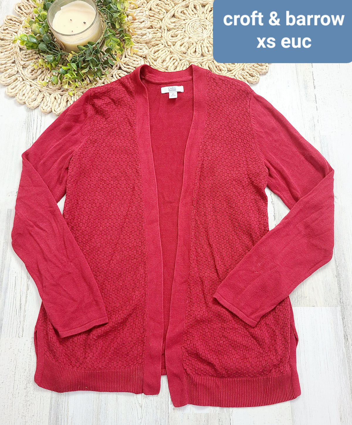 red croft&barrow cardigan