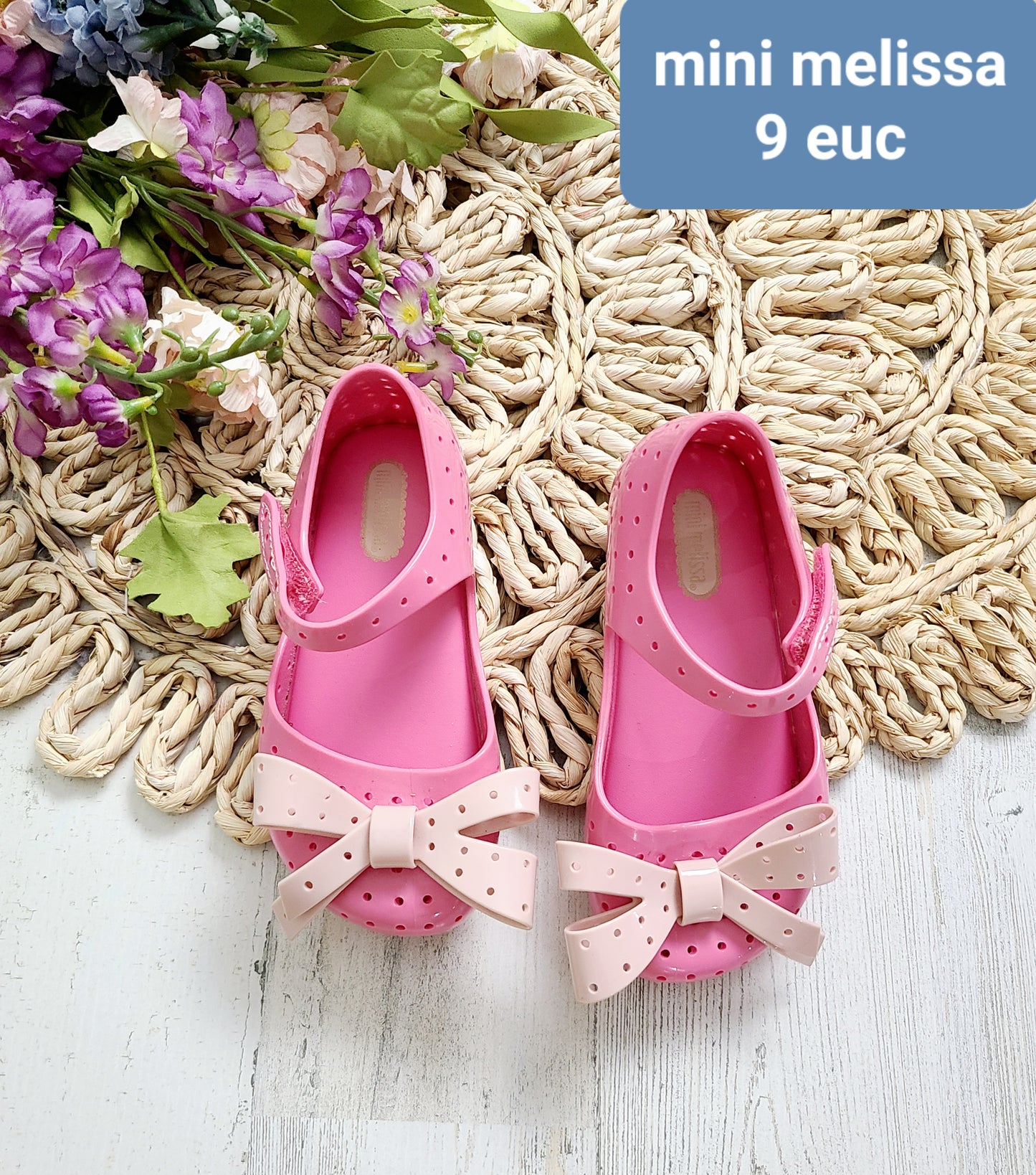 mini melissa 9c shoes