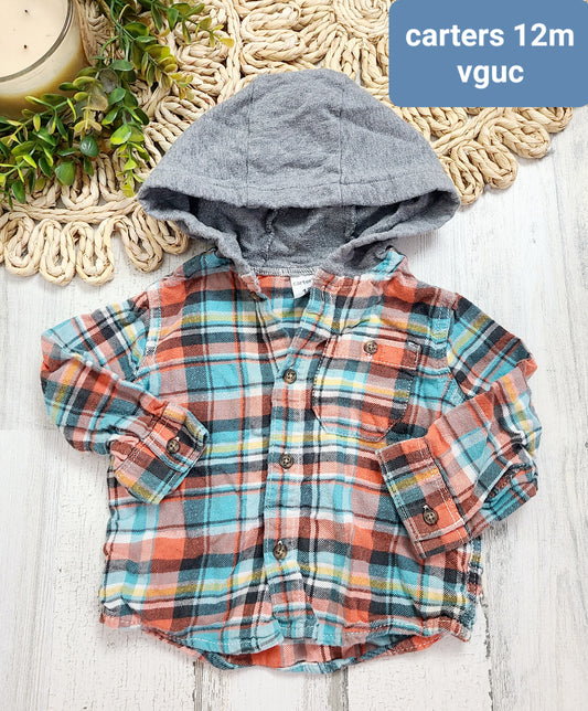 orange aqua hood carters