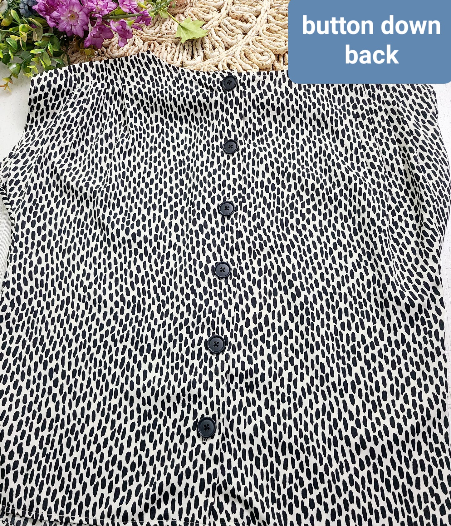 who what wear button down back