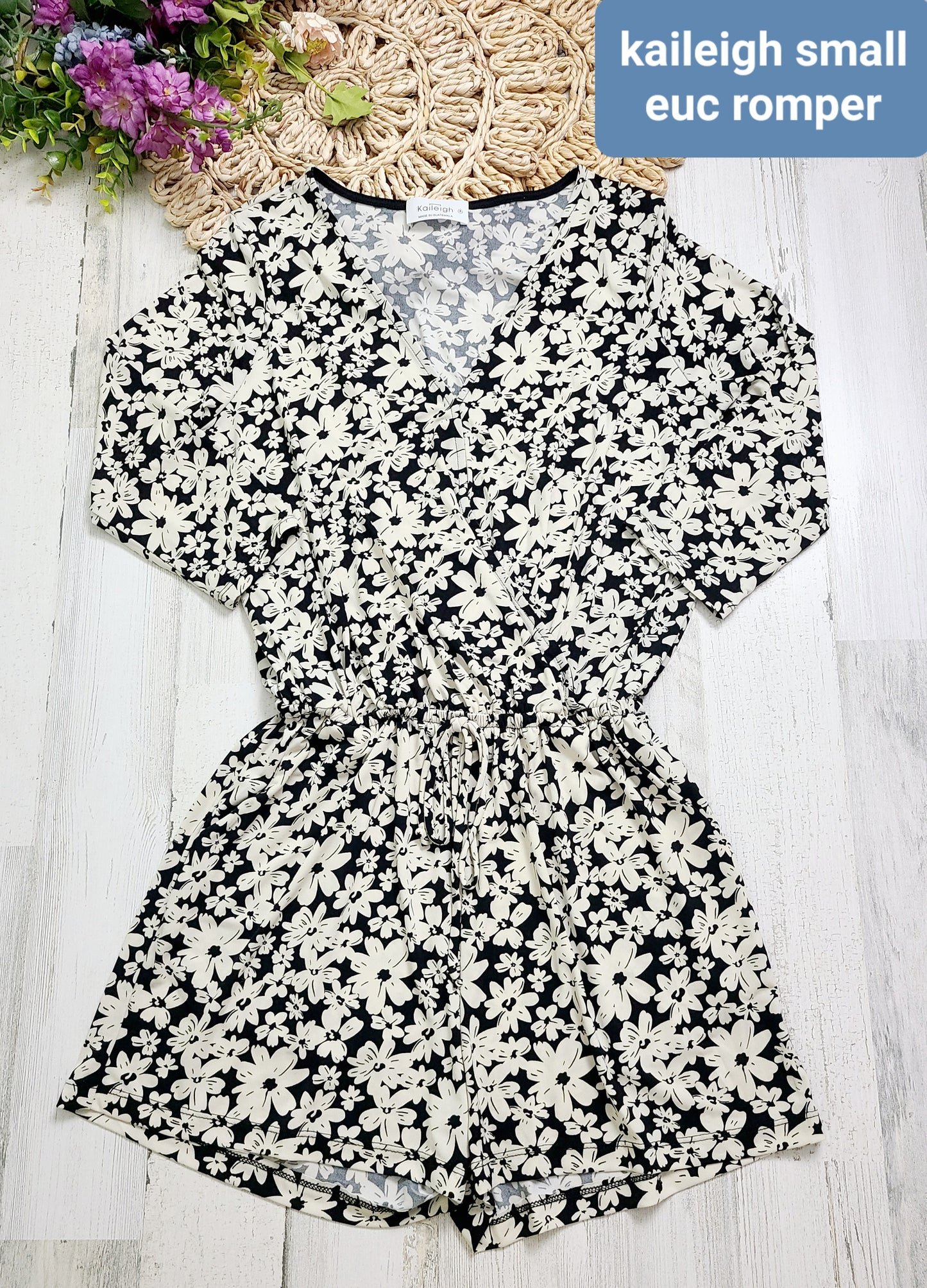 kaileigh romper floral