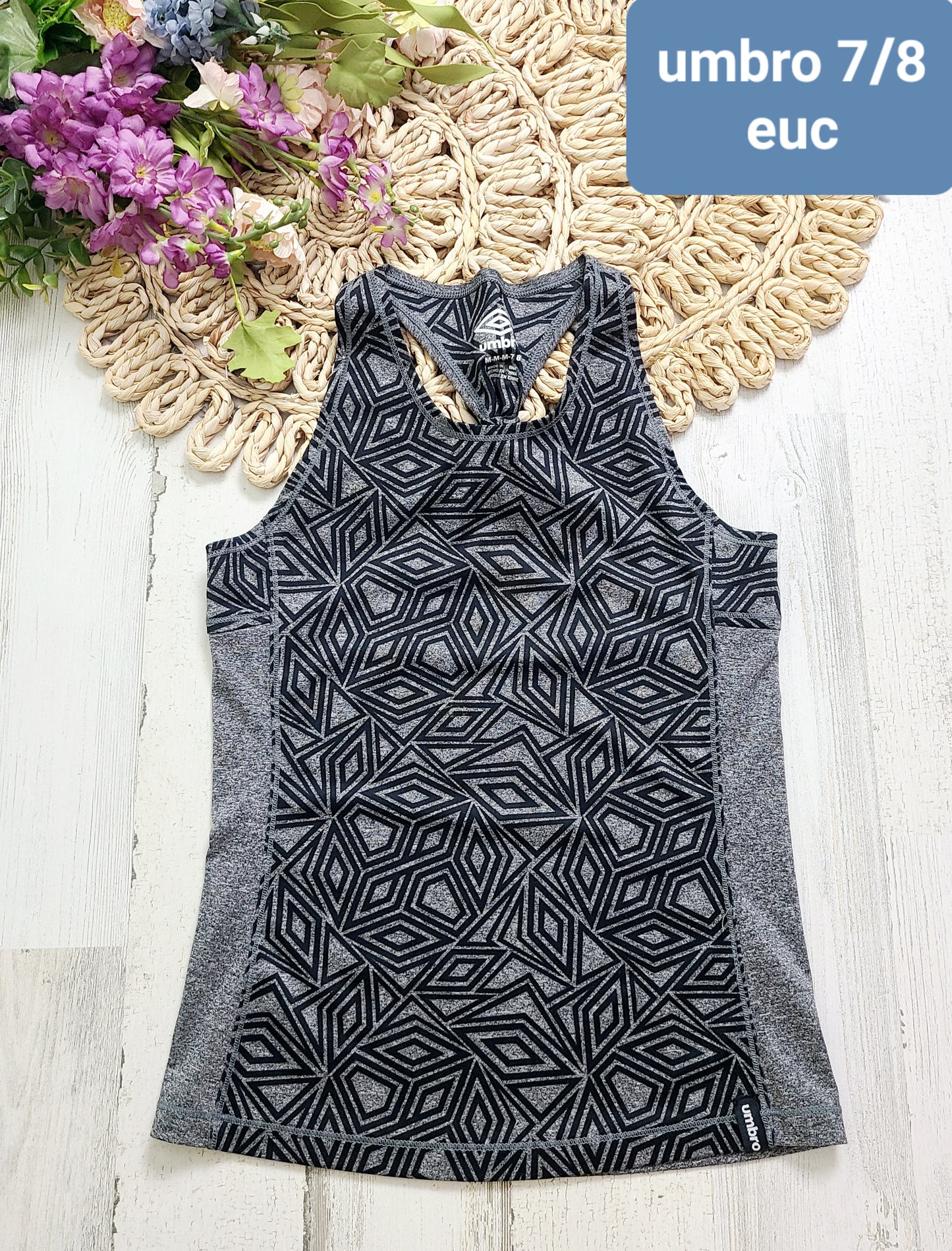 umbro geometric tank