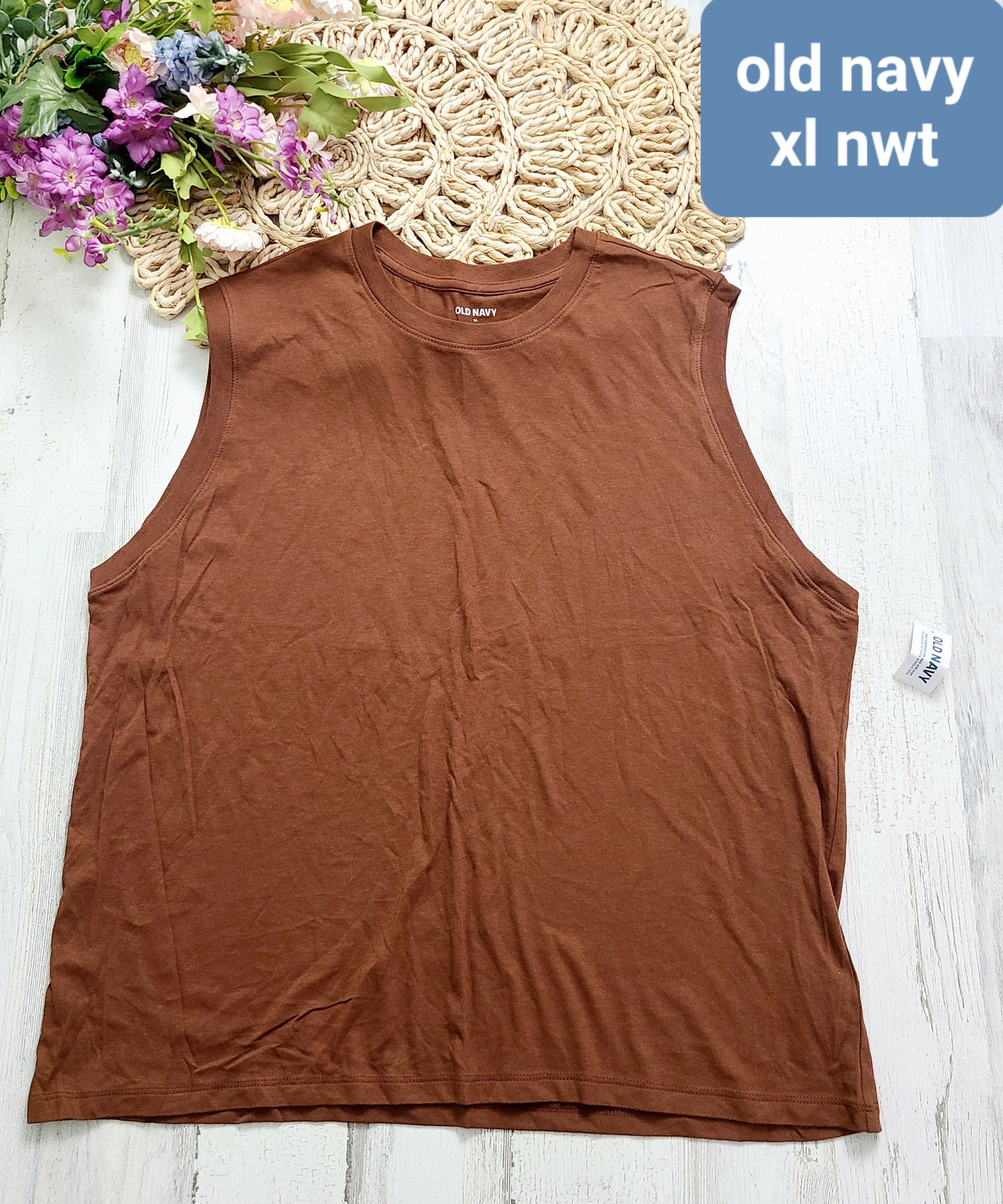 new brown tank old navy xl