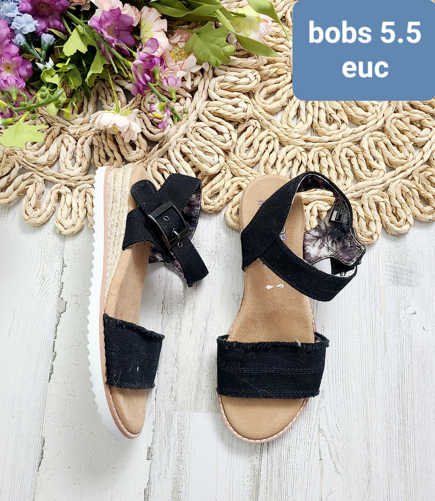 bobs low wedge sandal