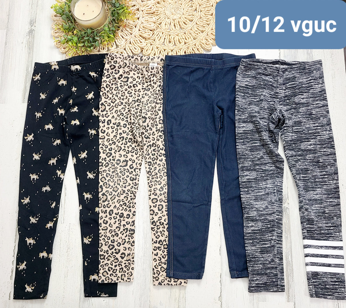 4 pairs of designed leggings