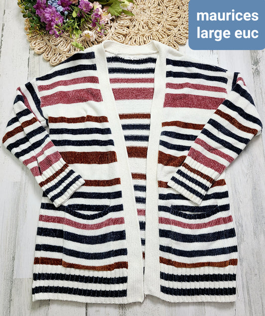 chenille cardigan maurices