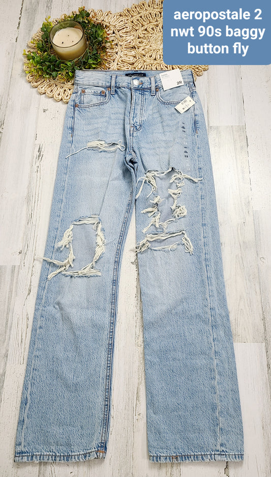 new aeropostale distressed jeans