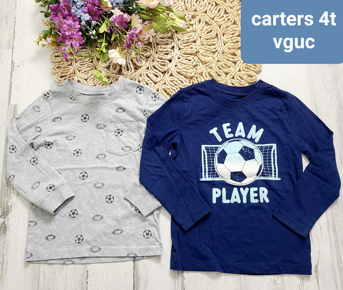 soccer long sleeves carters