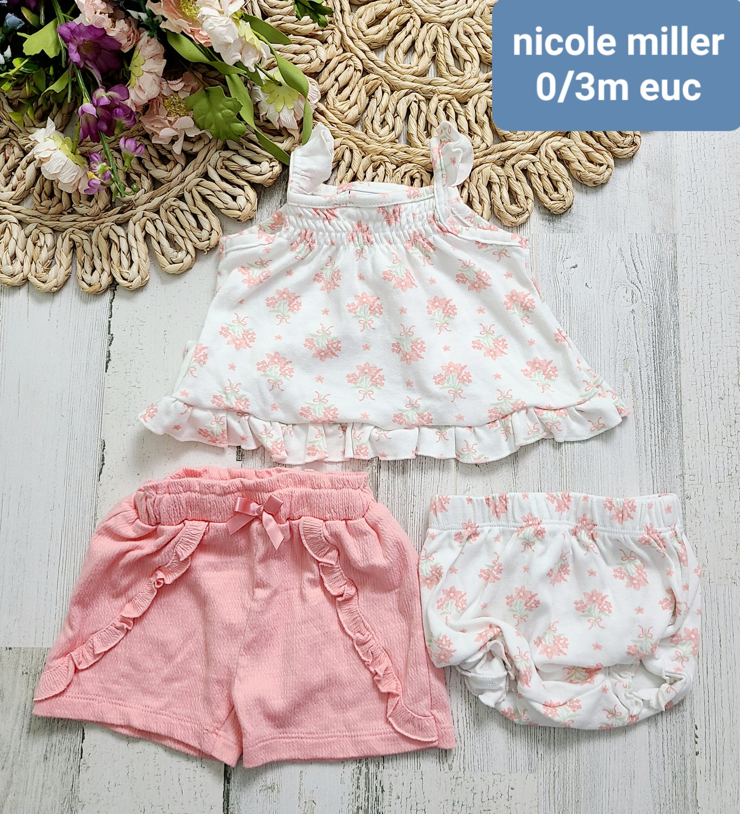 nicole miller mix and match baby girl
