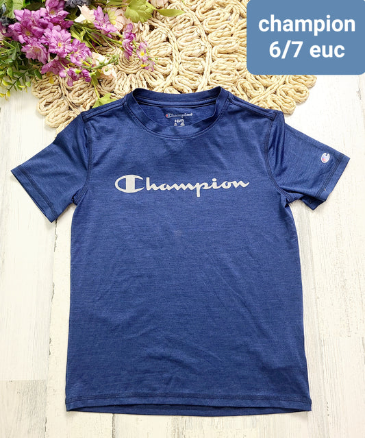 champion blue 6/7 top