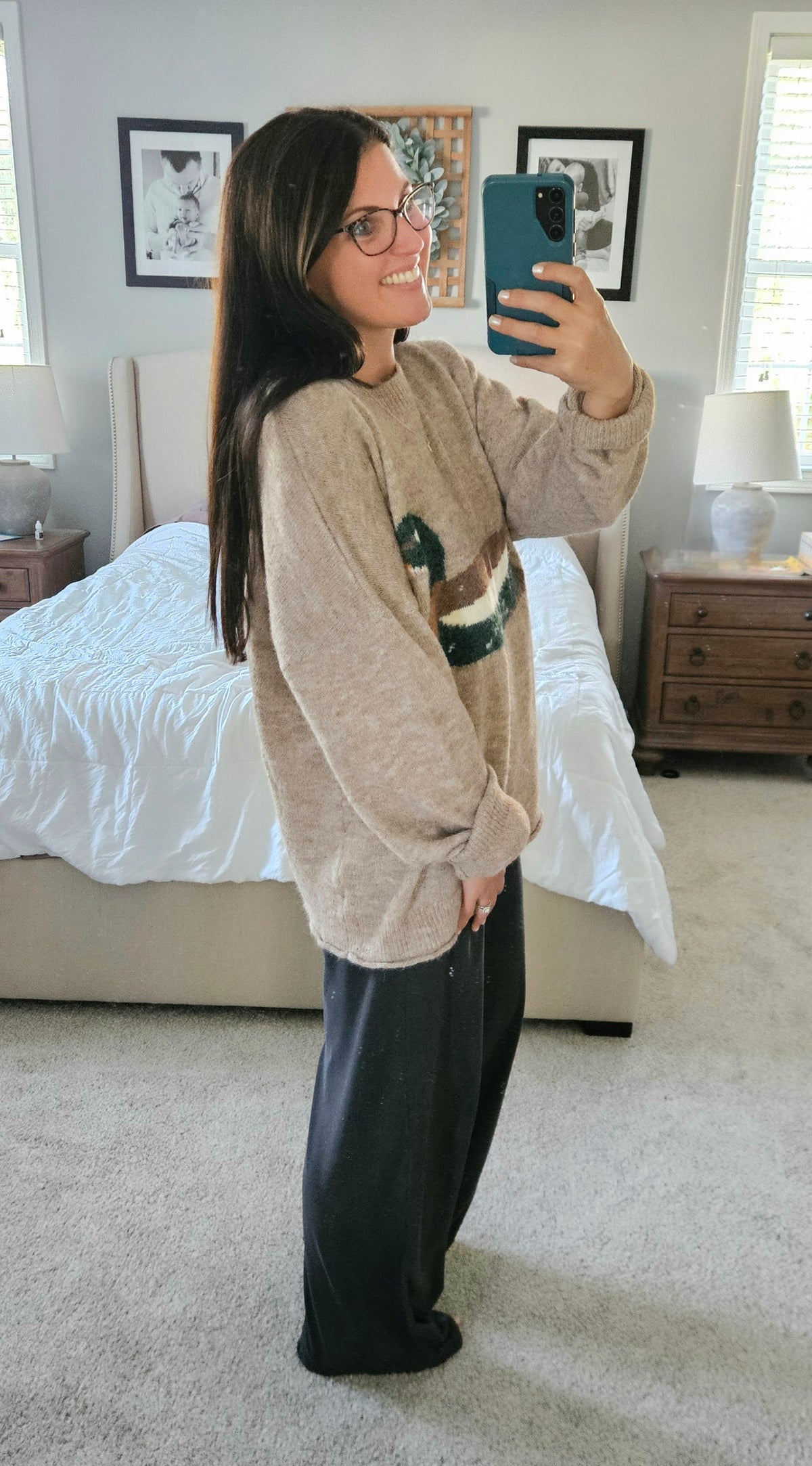 New in Duck sweater oversized