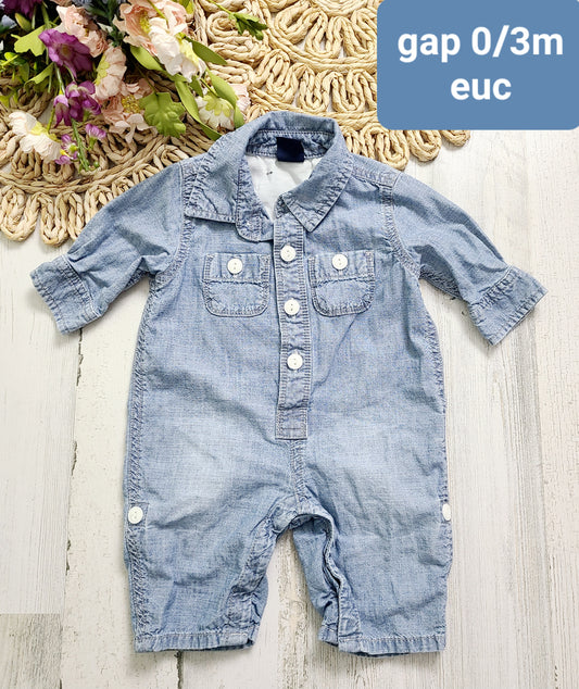 gap chambray jumpsuit boys