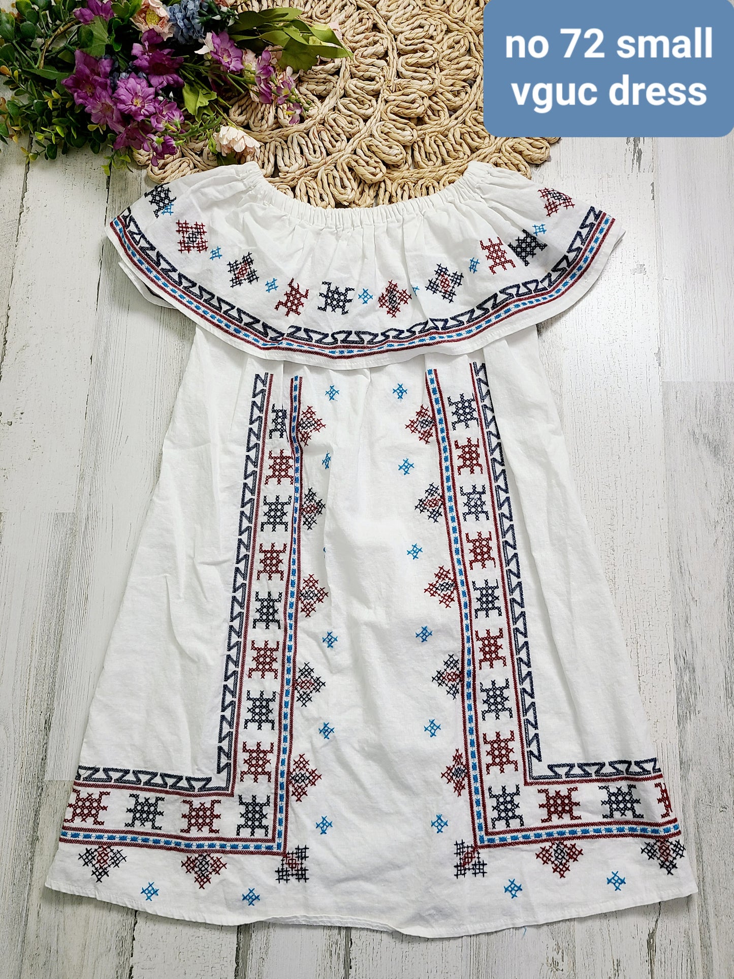 no 72 off shoulder dress