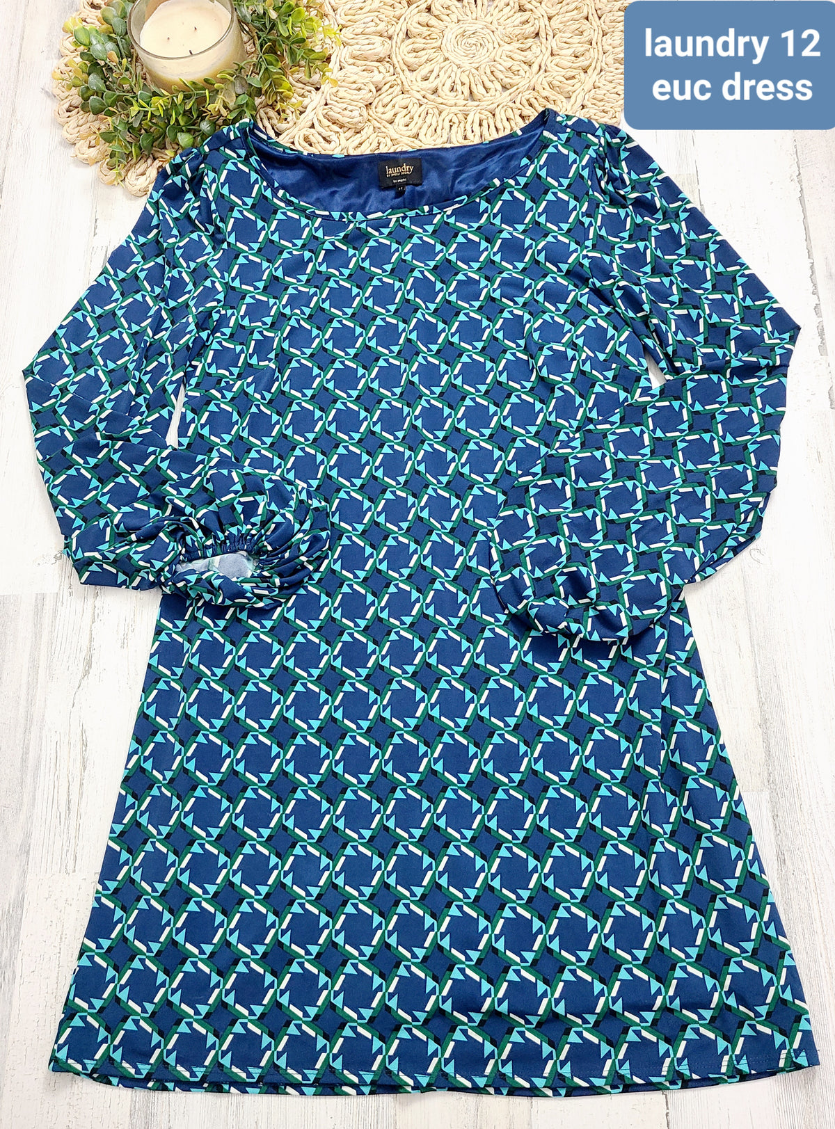 long sleeve laundry dress