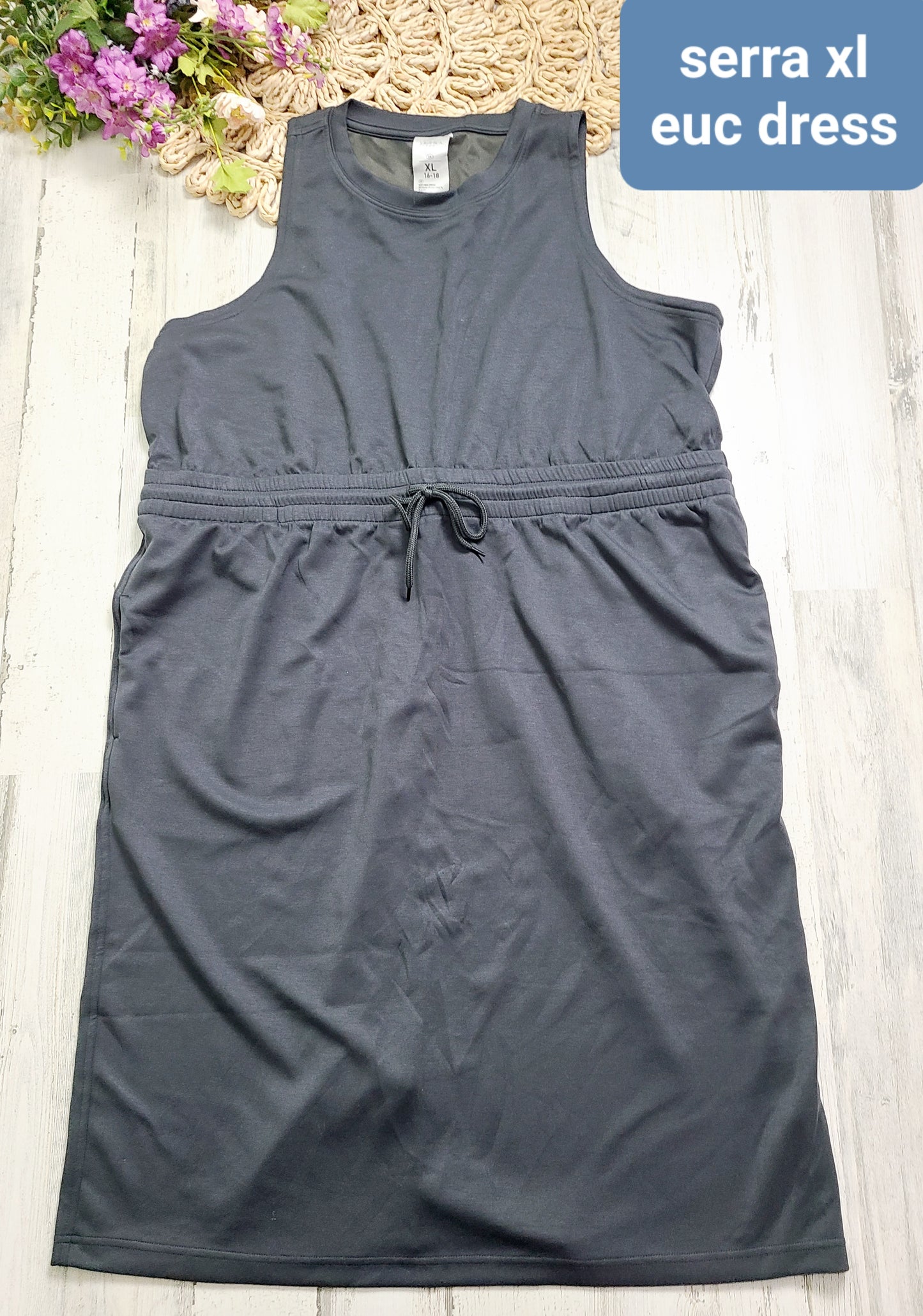 serra gray dress