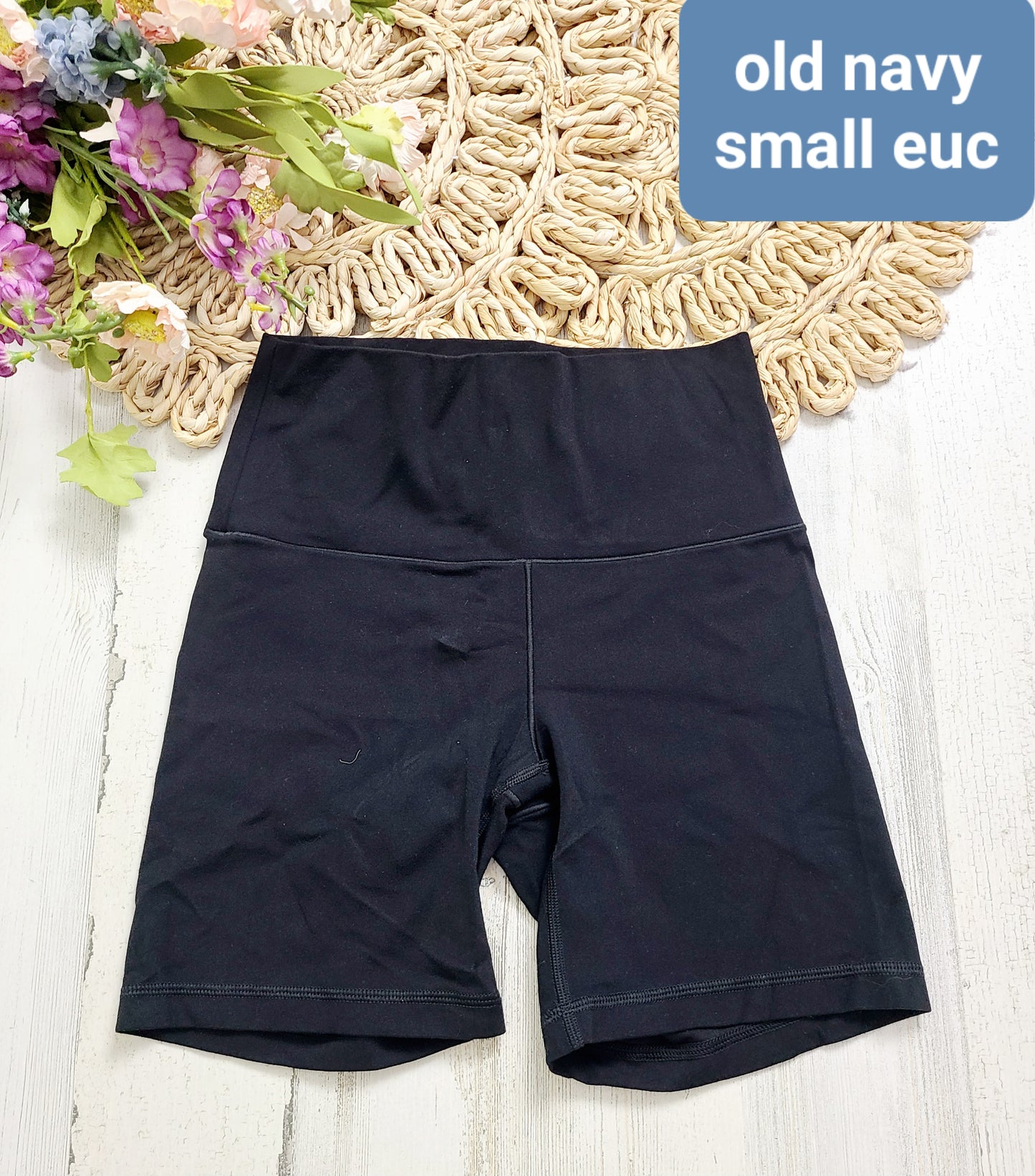 black spandex shorts old navy