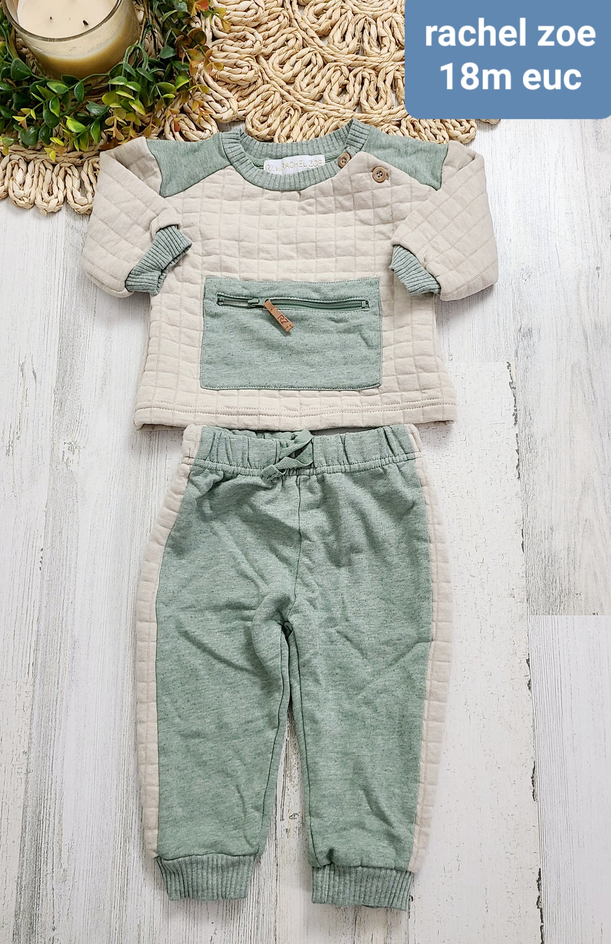 rachel zoe quilted outfit boys