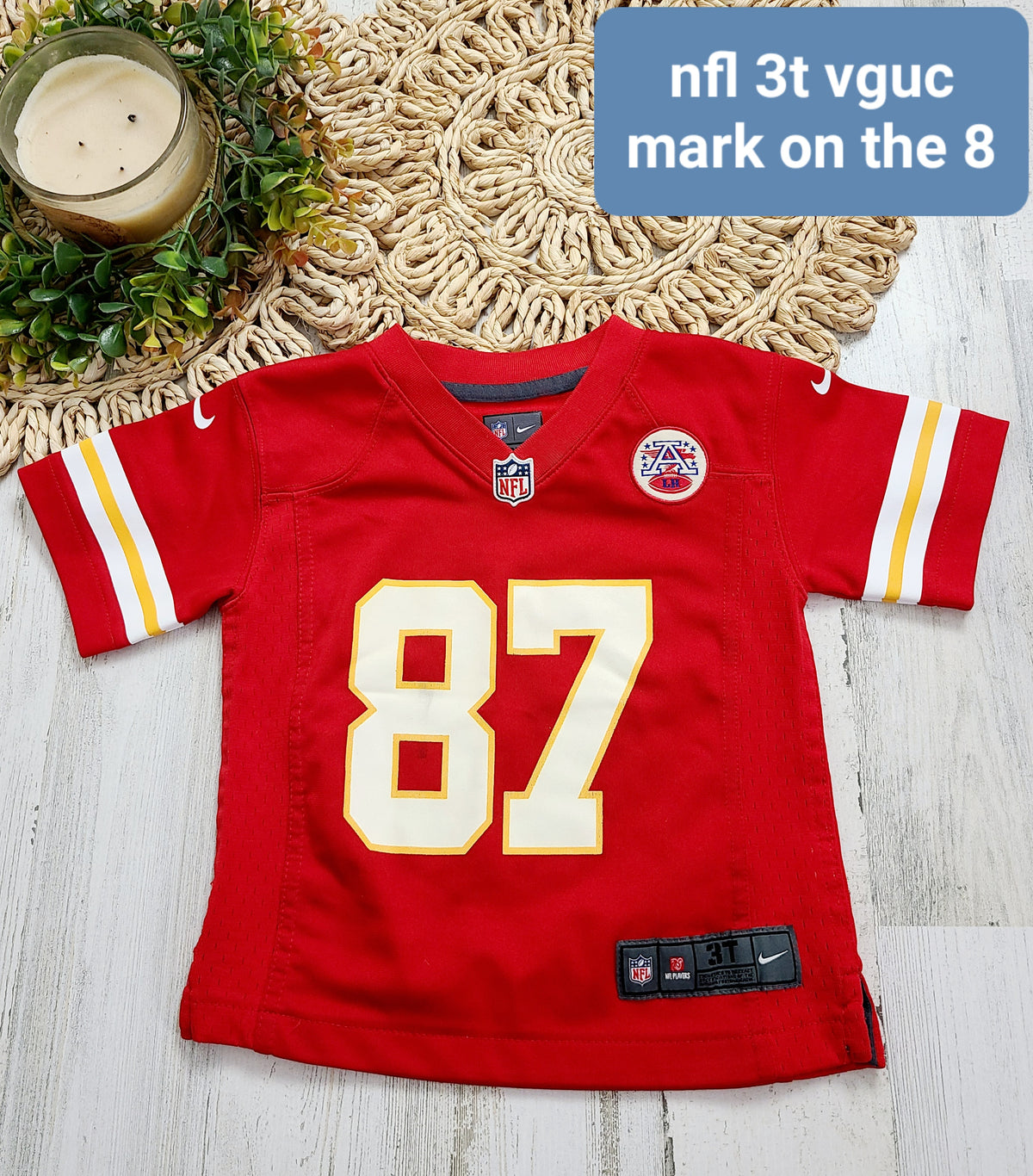 chiefs jersey kelce 87 nfl