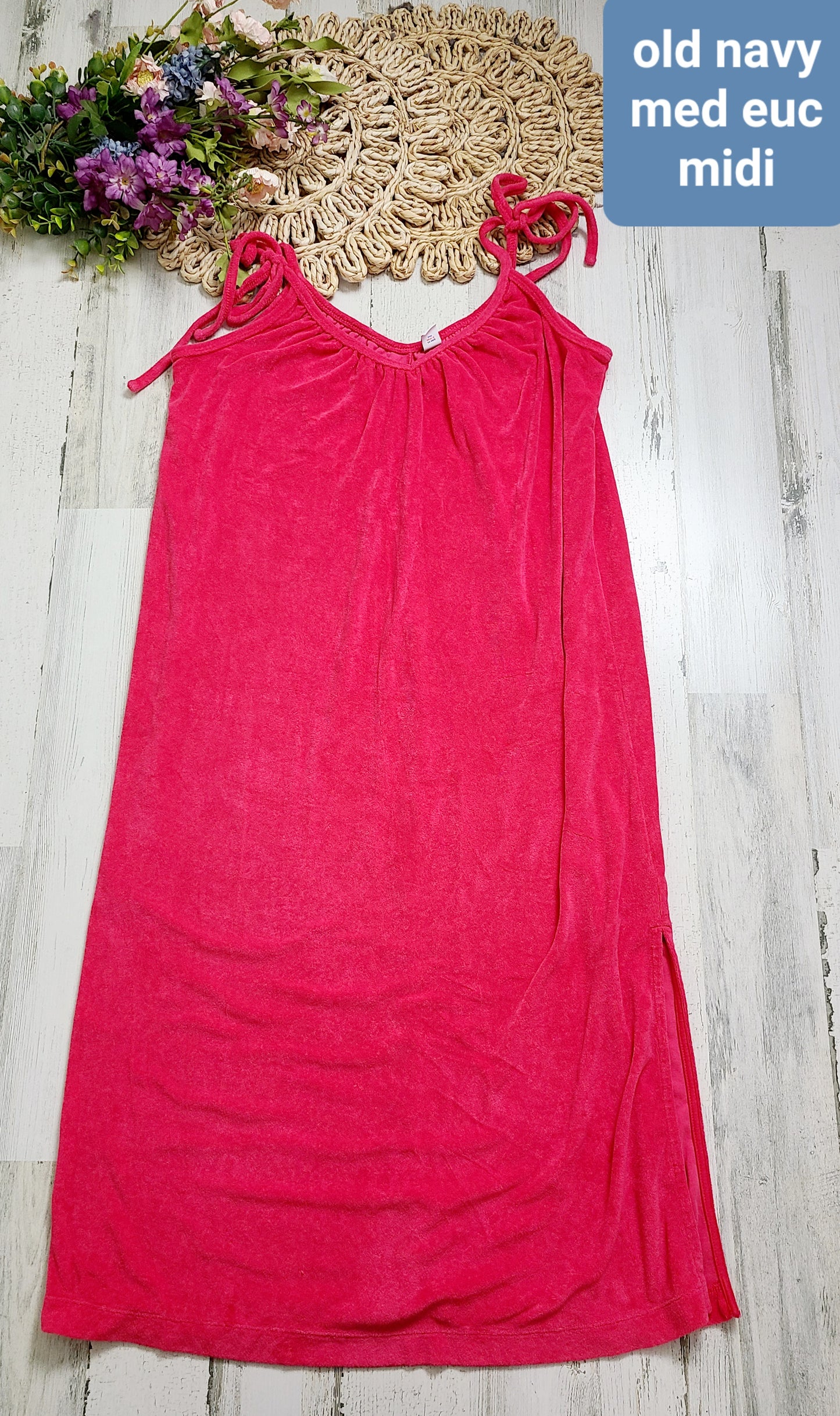 old navy terry cloth swim cover dress