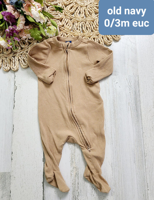 tan ribbed pj old navy