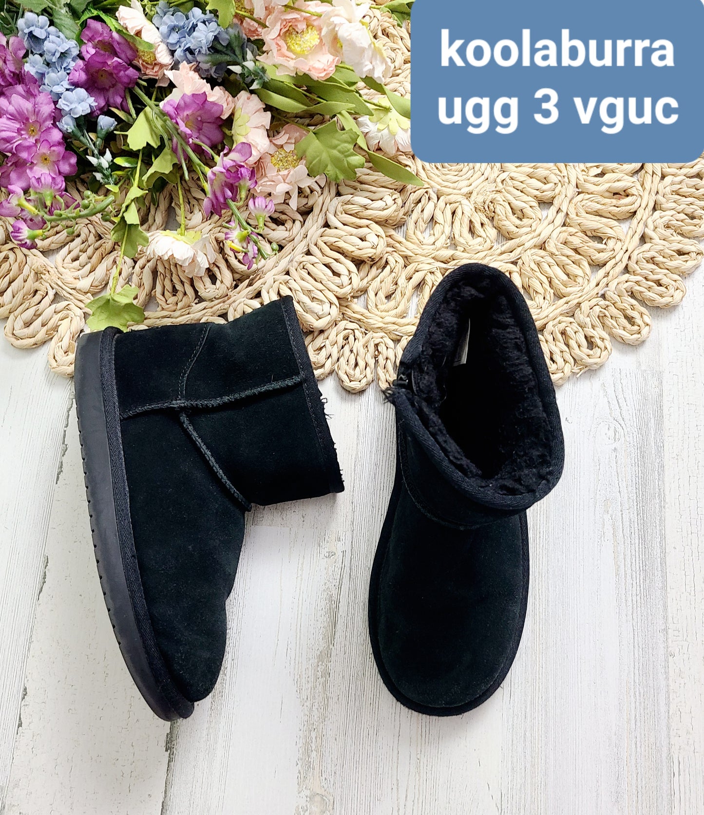 koolaburra by ugg boots black 3k