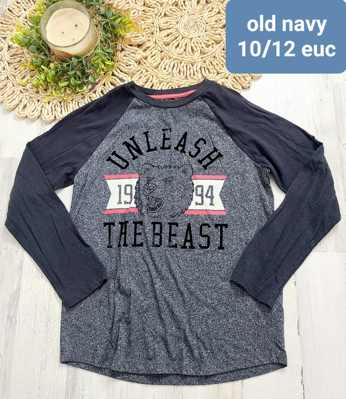 unleash the beast long sleeve old navy