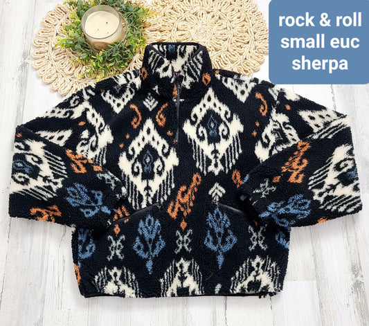 Rock & roll sherpa fleece
