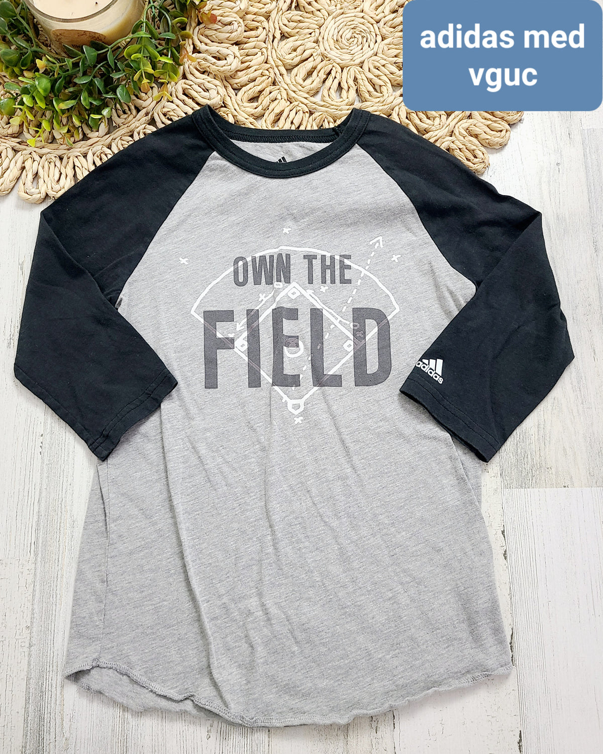 adidas medium baseball tee