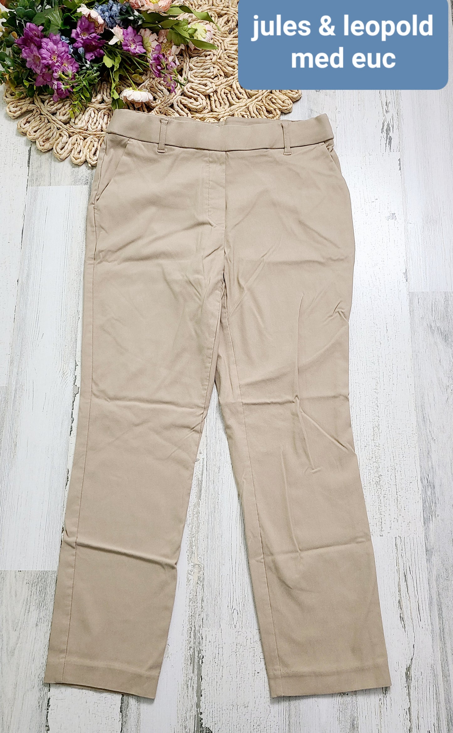 jules & leopold khaki pants medium