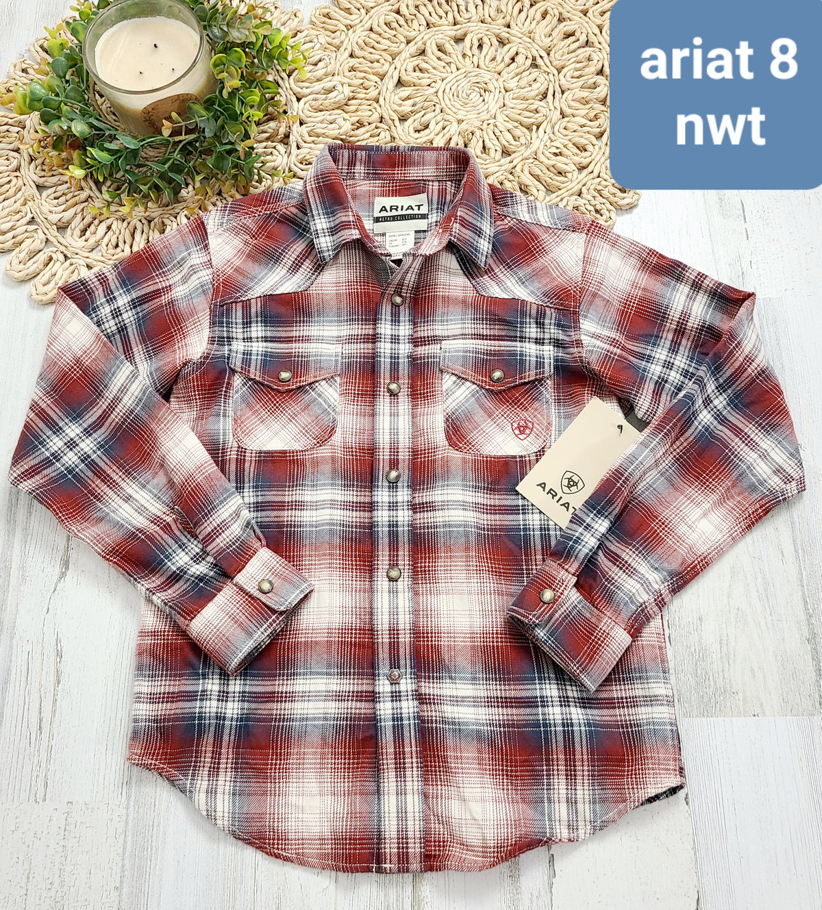 new ariat boys top