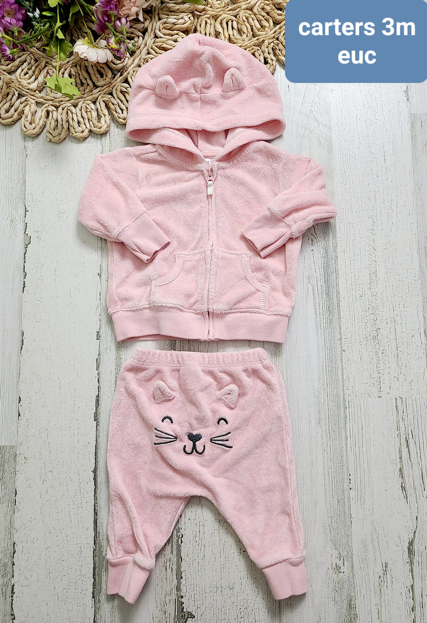 carters velour set