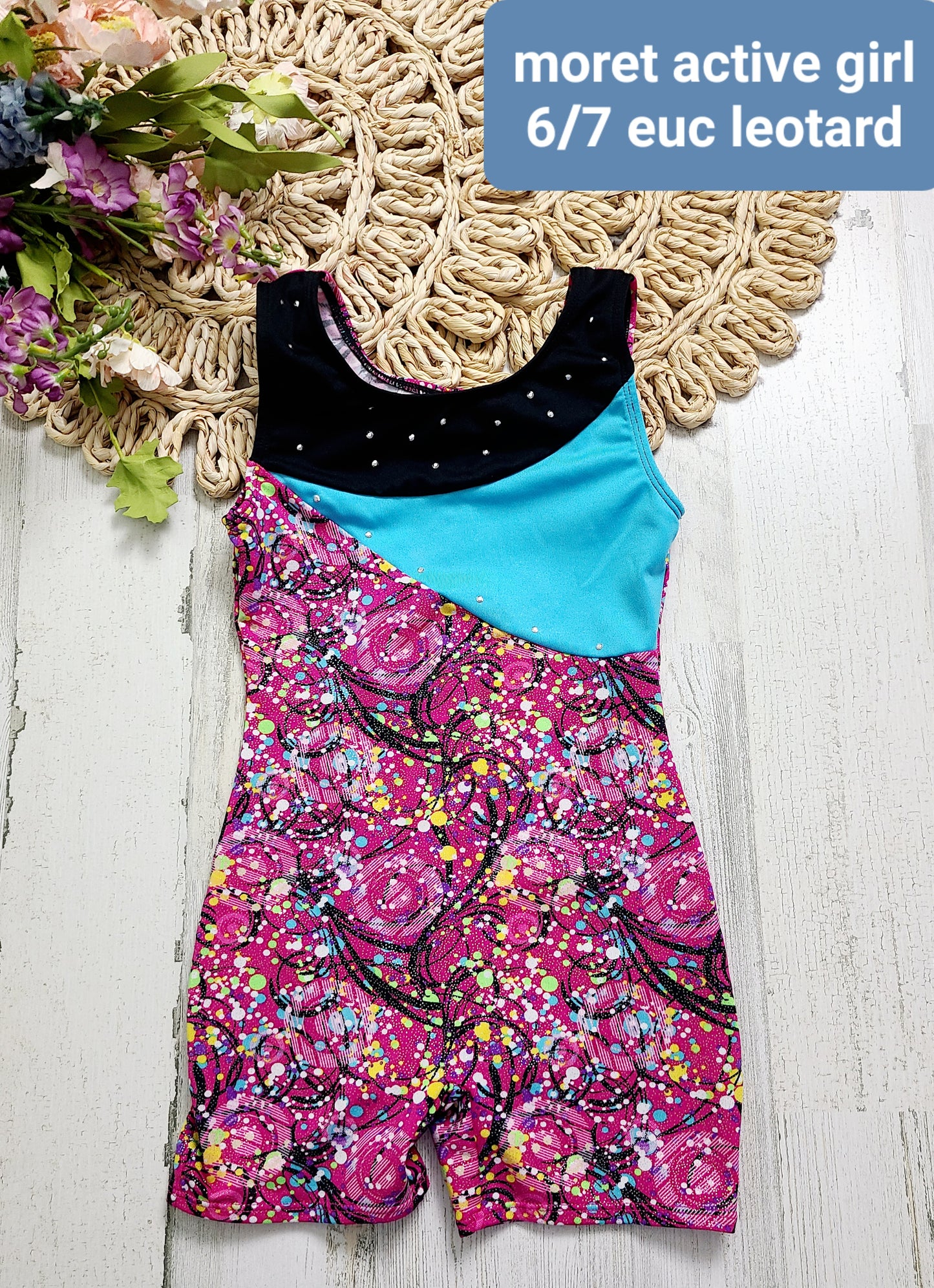 moret active girl leotard