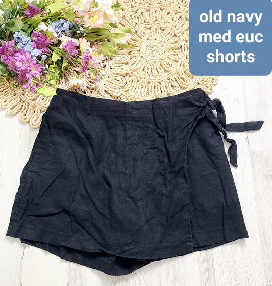old navy linen skort