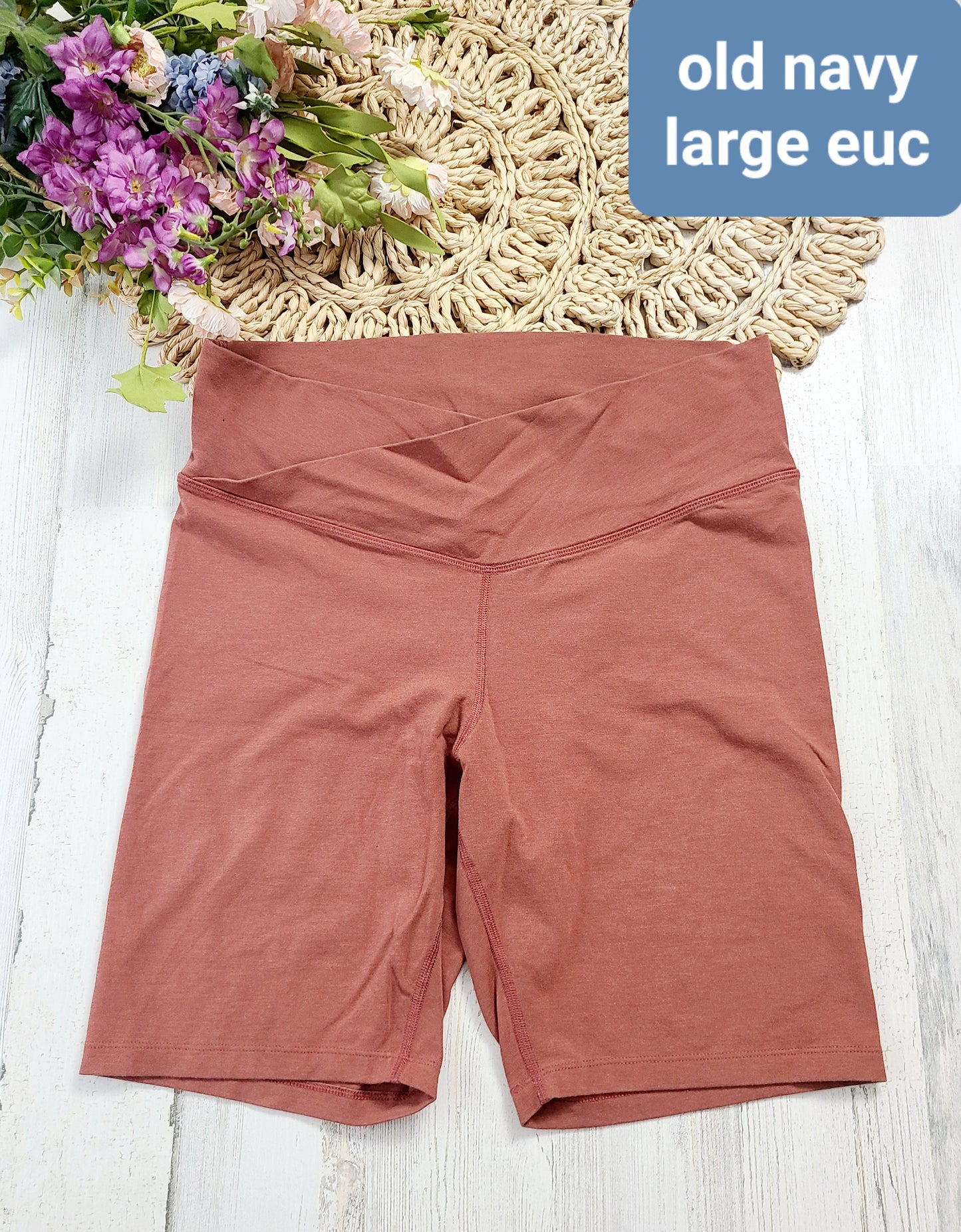 old navy teracotta spandex