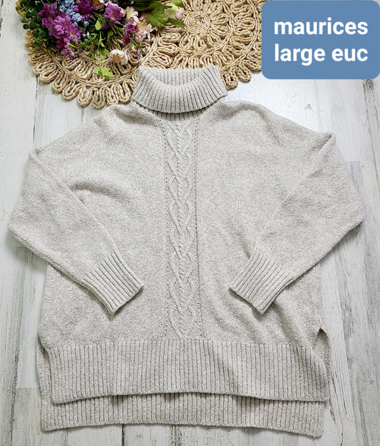 turtleneck maurices sweater