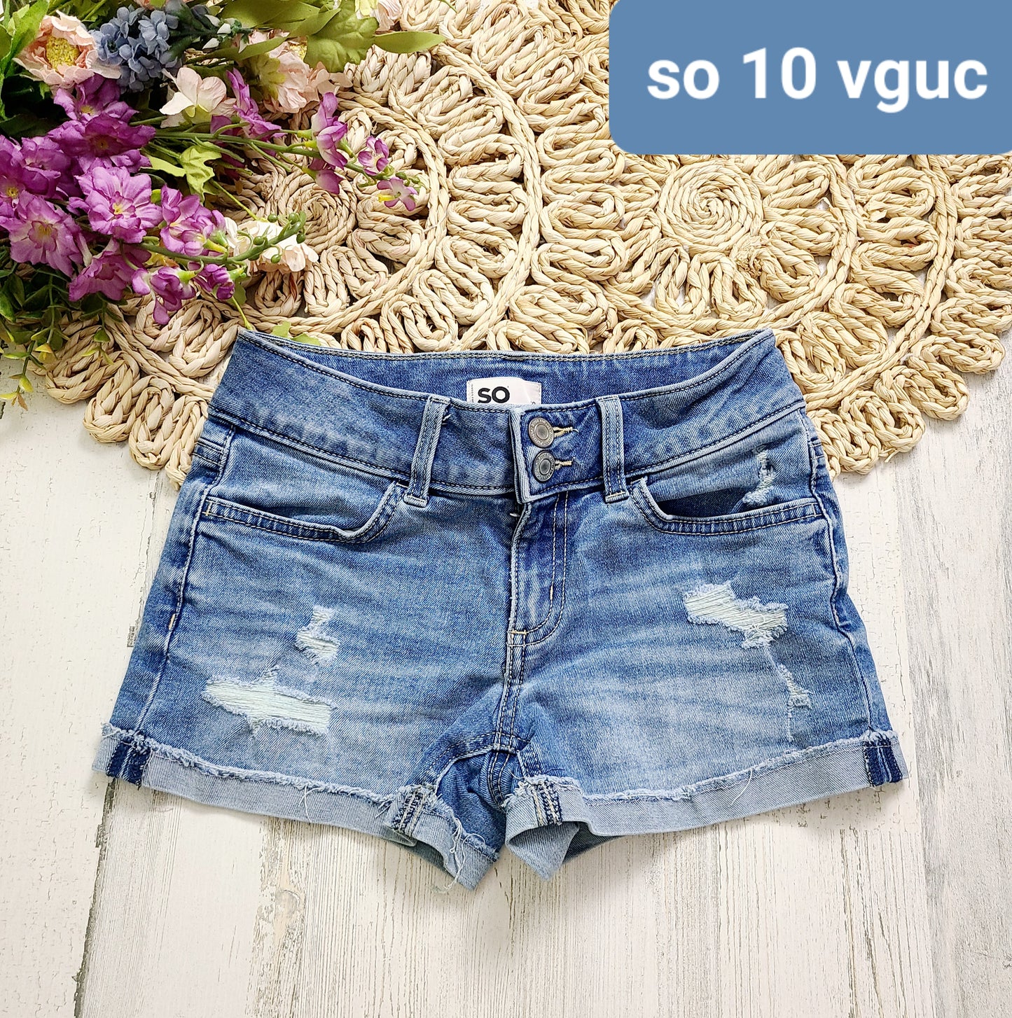 so jean shorts cuff