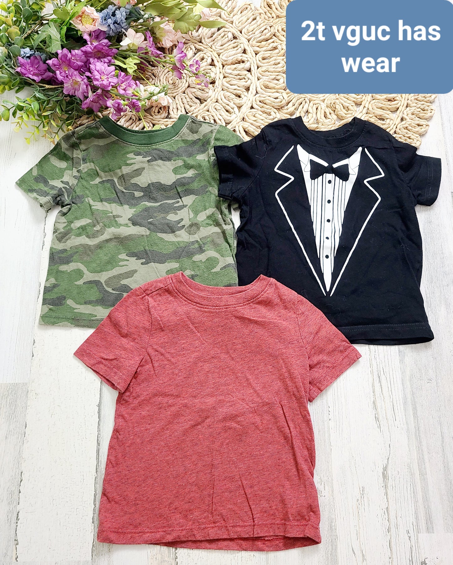 bundle of 2t shirts boys