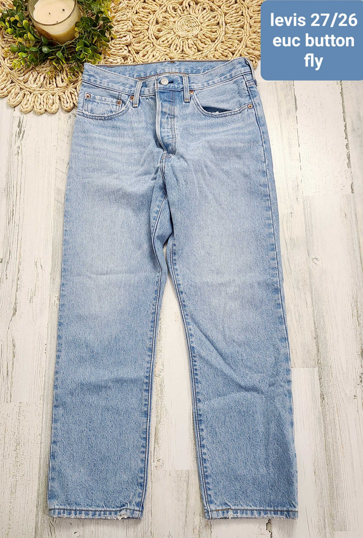 levis button fly short length