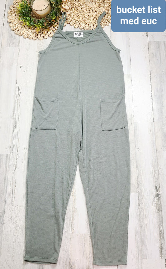 sage green overall bucketlist