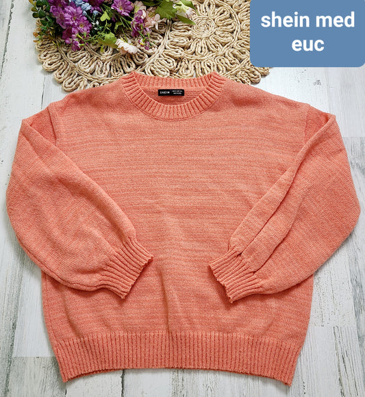 orange sweater shein