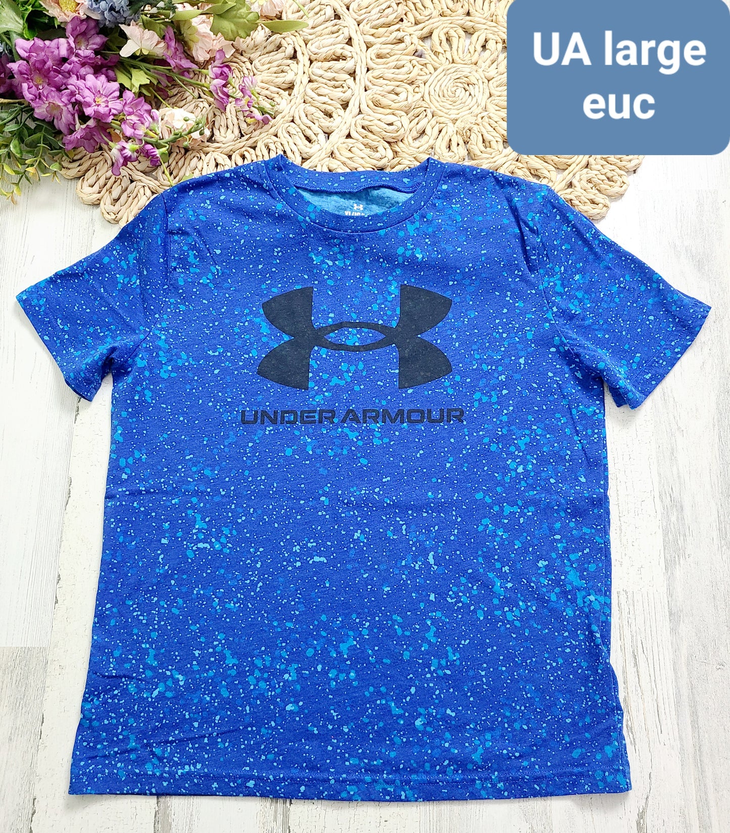 speckled blue large ua