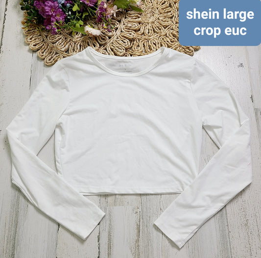 shein long sleeve crop