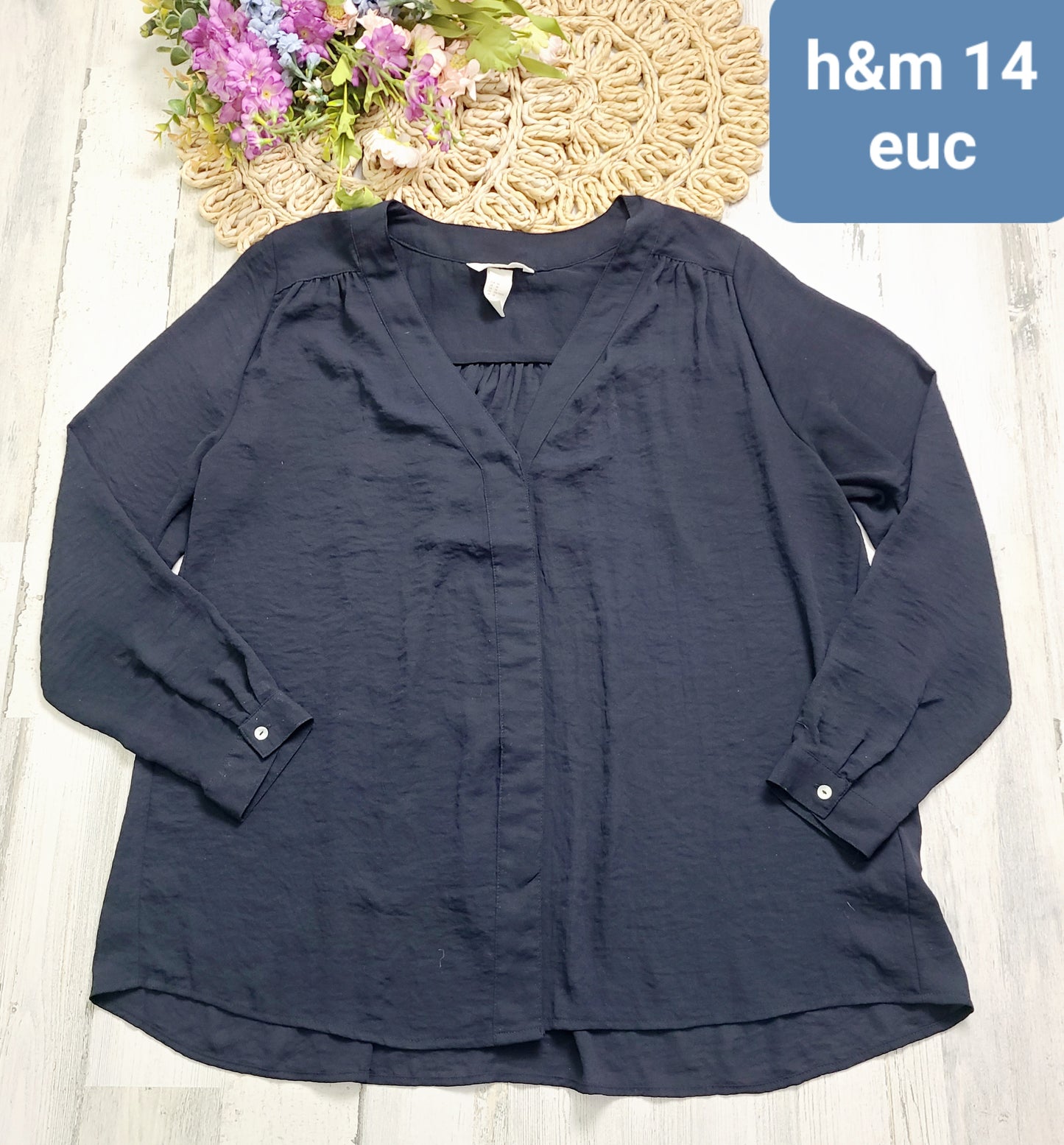 black long sleeve h&m