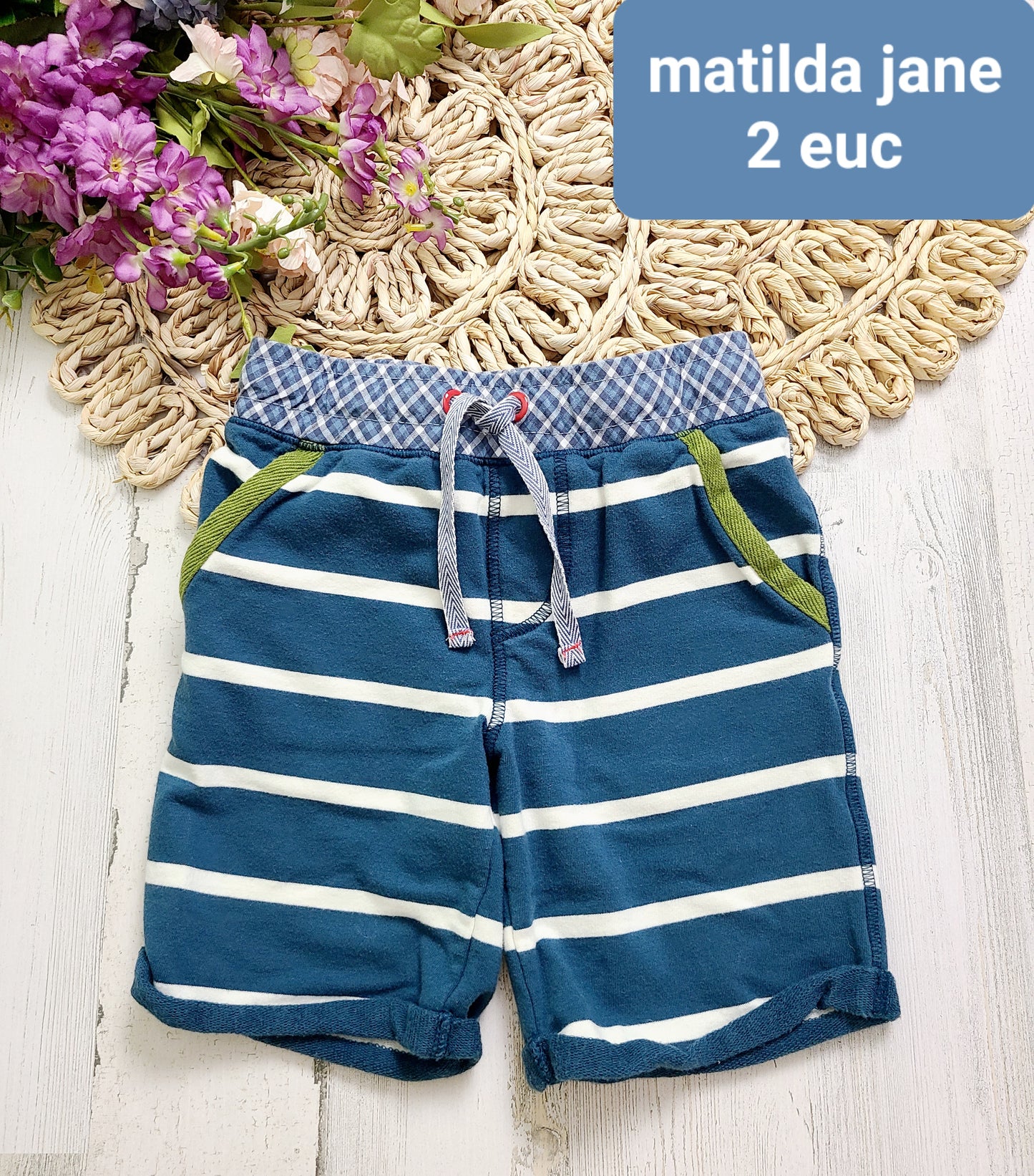 matilda jane striped boys shorts