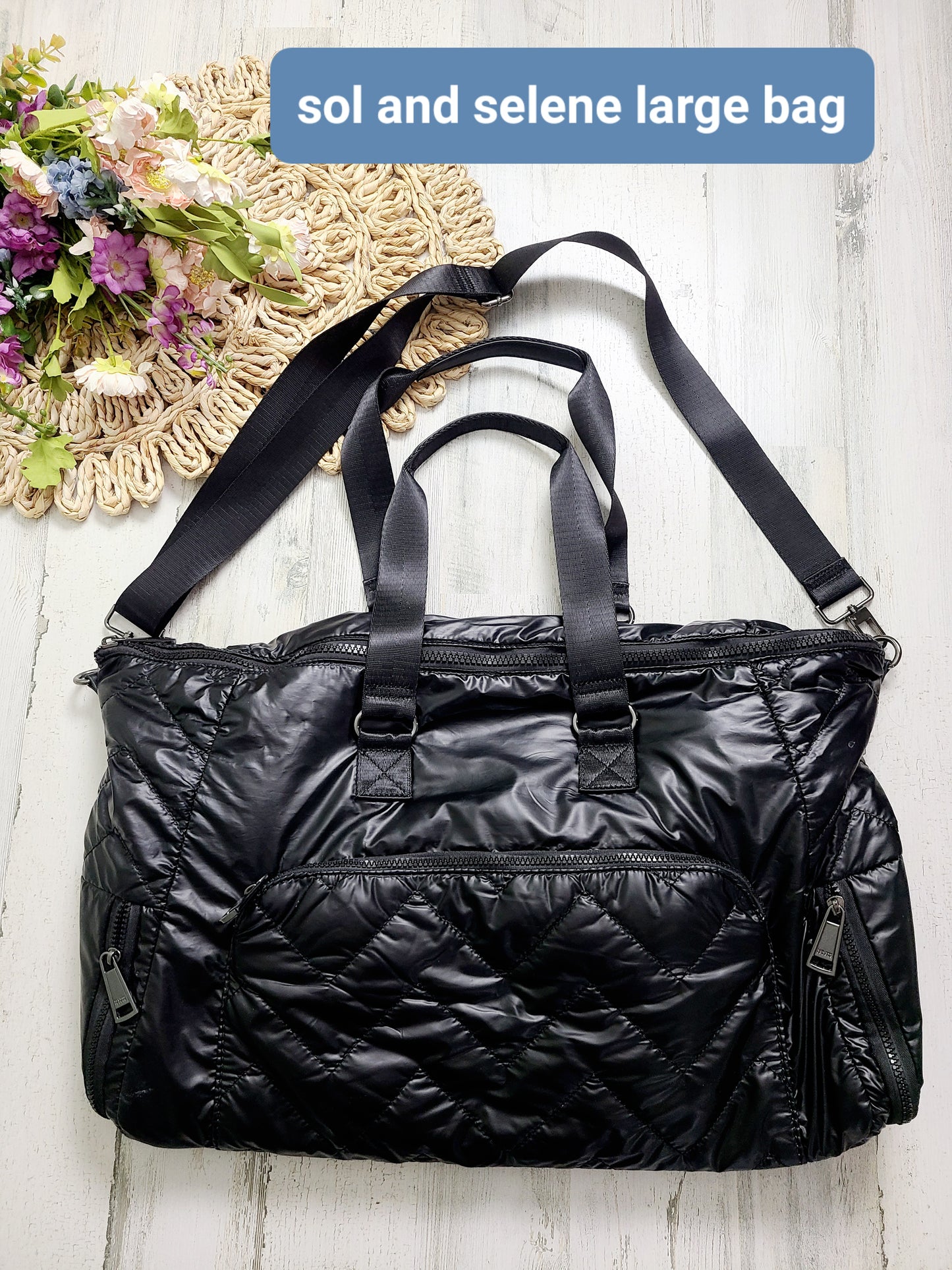 Sol and serene large duffle