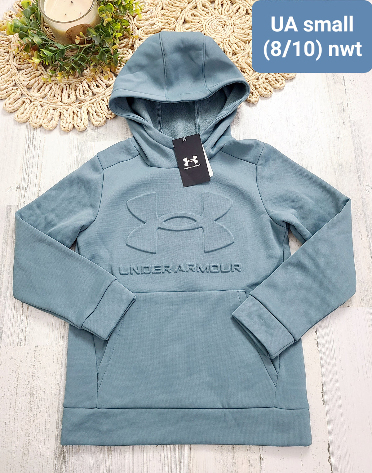 new under armour raised logo hoodie