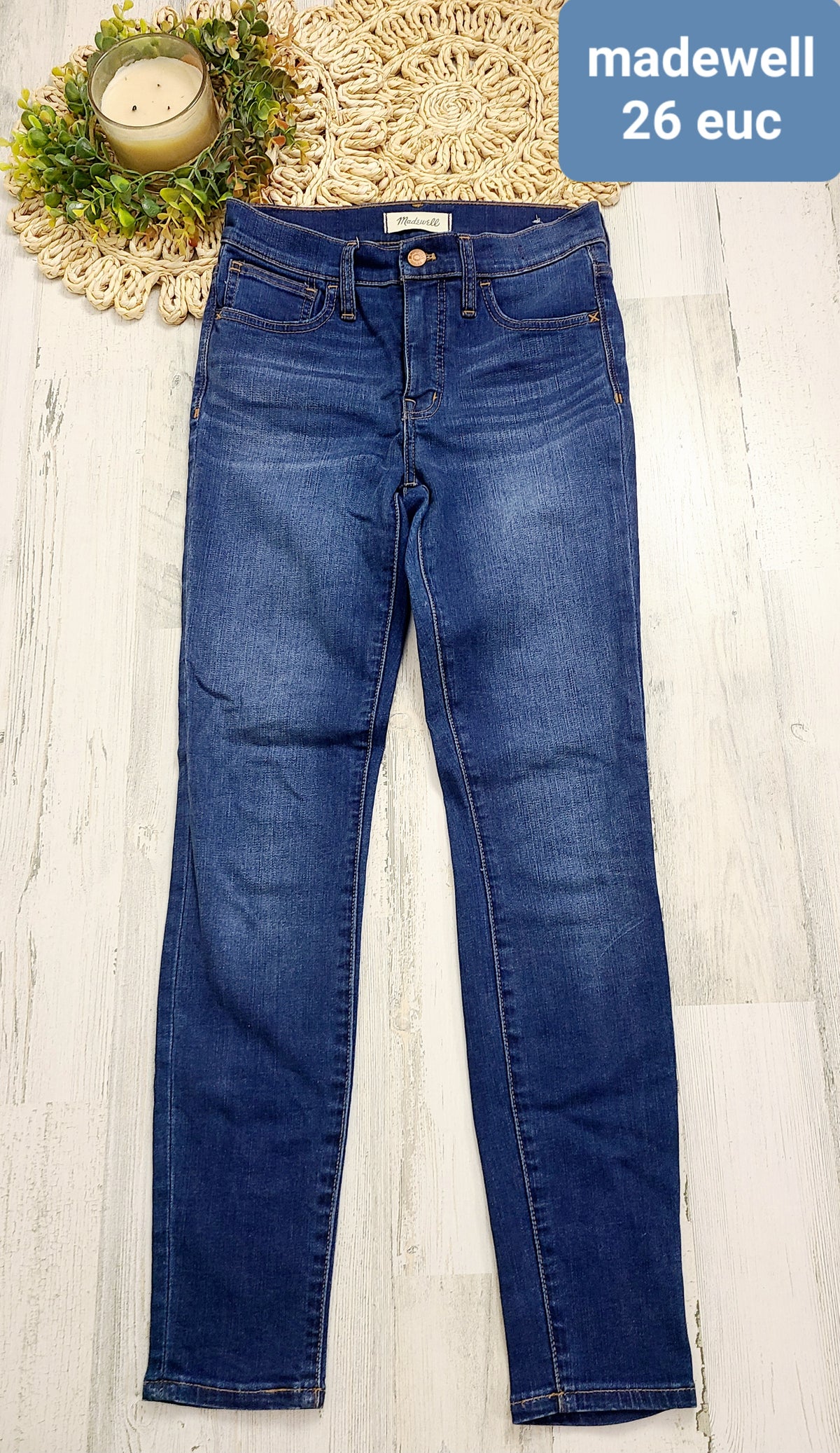 madewell skinny sz 2