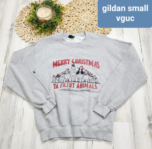 merry christmas ya fithy animals