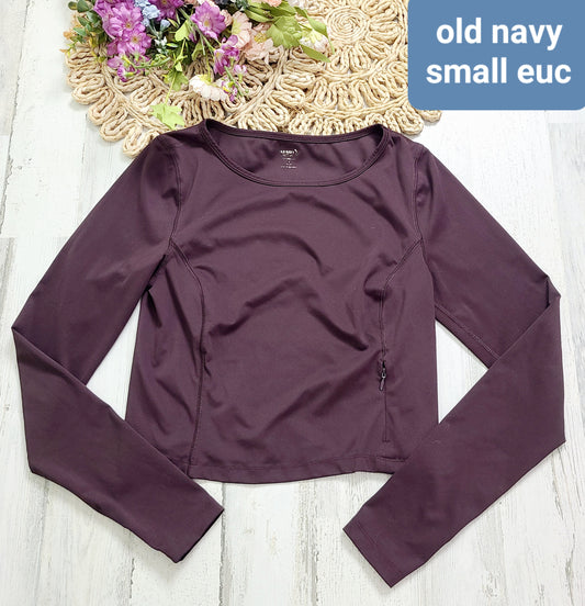 long sleeve zip pocket old navy